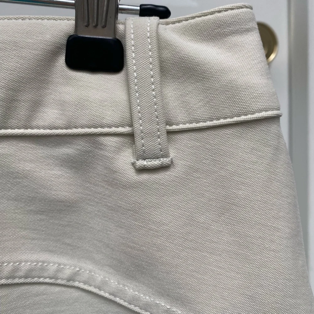 lululemon LIKE NEW City Sleek Wide Leg Pants in Ivory - Size 31